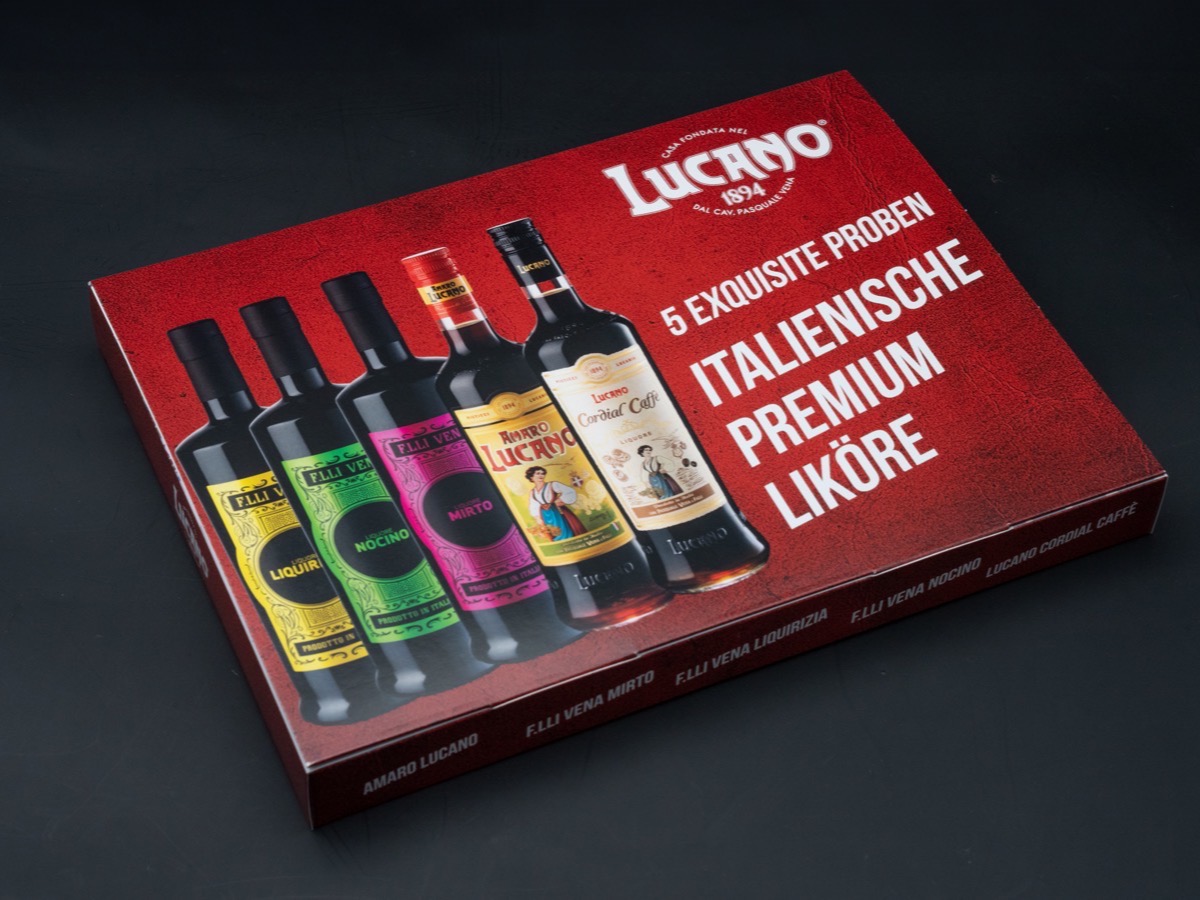 Gestaltung: fertig designte Premium-Probierbox